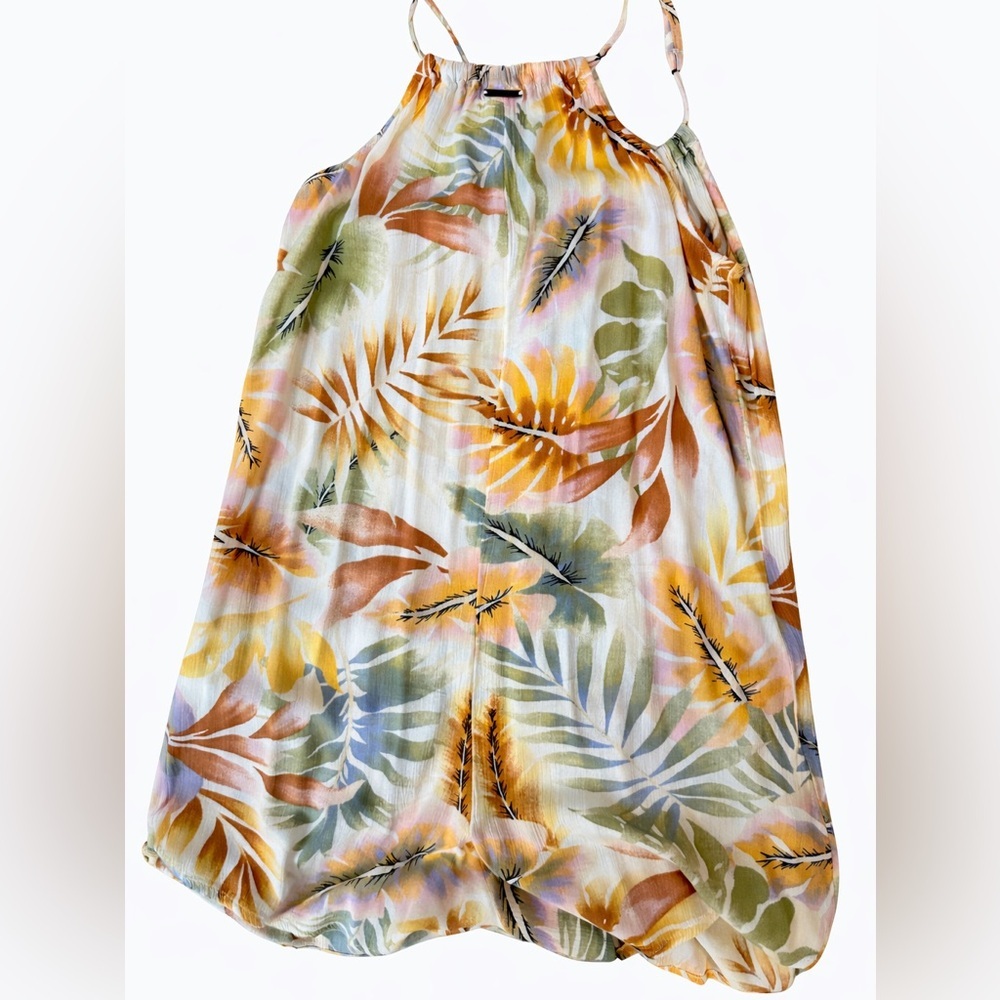 Billabong Multicolor Leaf Pattern Top
